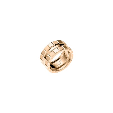 Chopard Ice Cube ring, Ethical rose gold, size 53