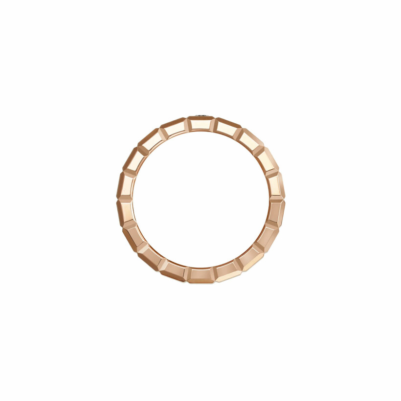 Chopard Ice Cube ring, rose gold and diamond, size 52