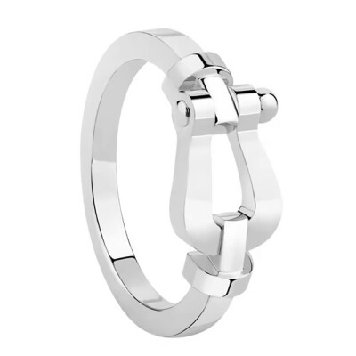 Bague FRED Force 10 en or blanc
