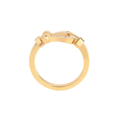 Bague FRED Force 10 en or jaune et diamants
