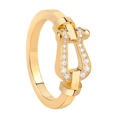 Bague FRED Force 10 en or jaune et diamants