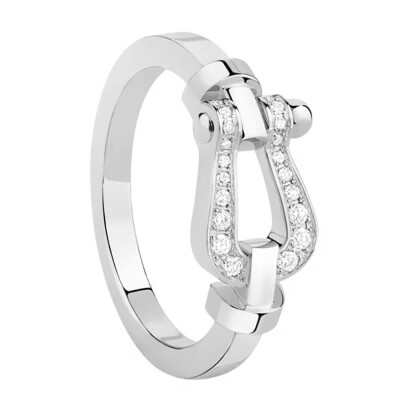 Bague FRED Force 10 en or blanc et diamants