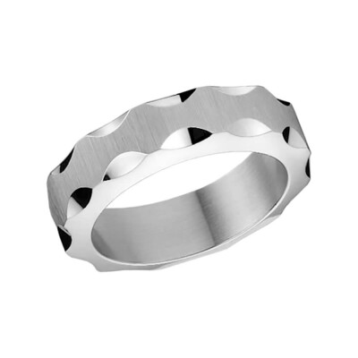 Bague OMEGA Aqua en acier - Taille 66