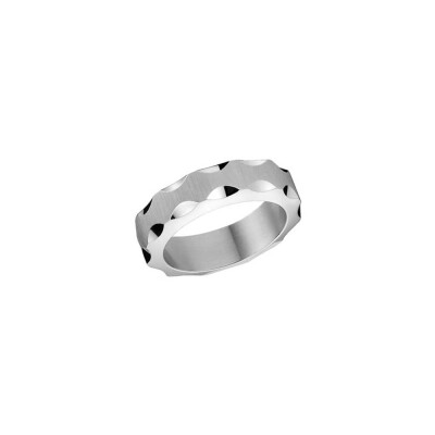 Bague OMEGA Aqua en acier - Taille 66