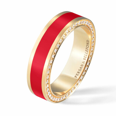 Bague Persan & Bellefond First Lady Grenada Red Full Pave CJDIGRFP