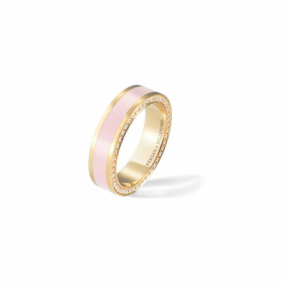 Bague Persan & Bellefond First Lady Spiaggia Rosa Full Pave CJDISRFP