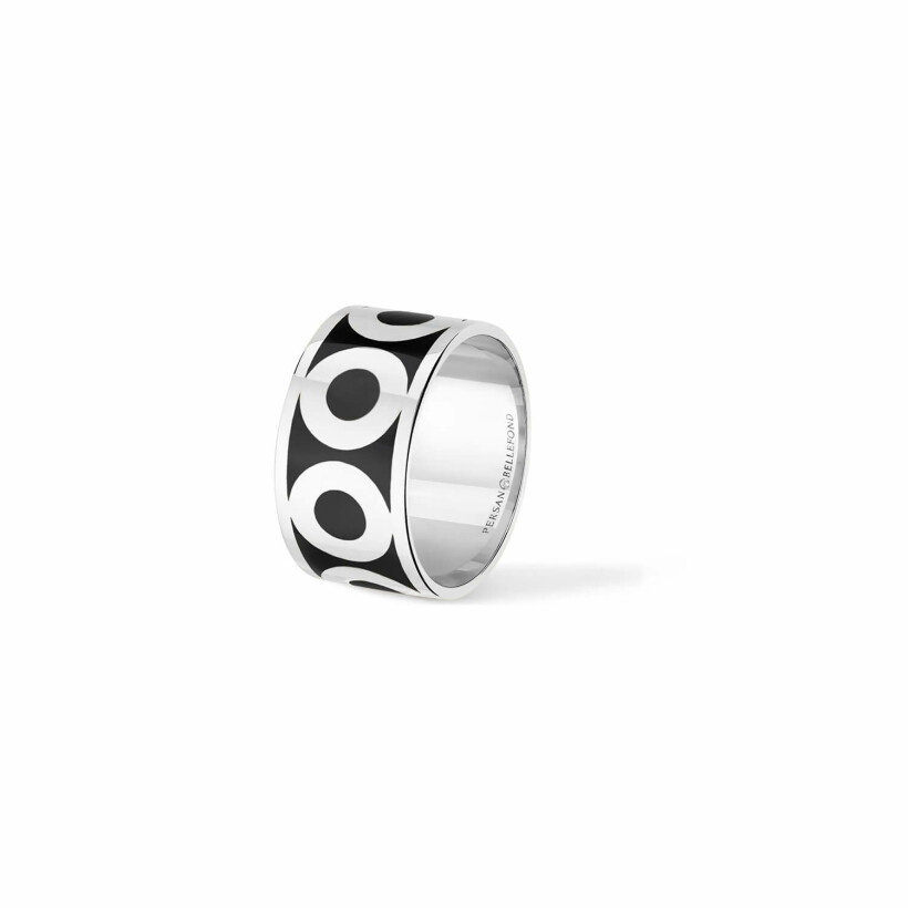 Bague Persan & Bellefond Groove Deep Black CEBDB