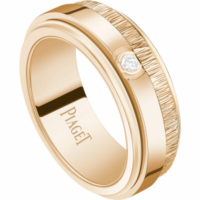 Bague Piaget Possession "Decor Palace" en or rose et diamant