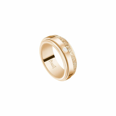 Bague Piaget Possession "Decor Palace" en or rose et diamant