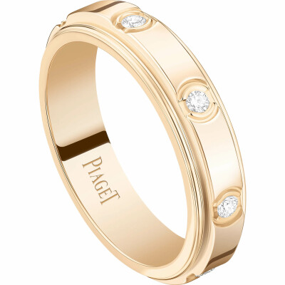 Bague Piaget Possession en or rose et diamants