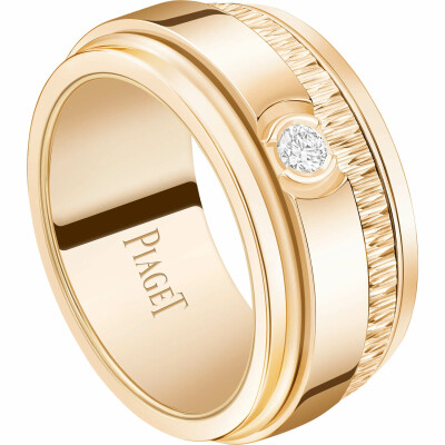 Bague Piaget Possession "Decor Palace" en or rose et diamant
