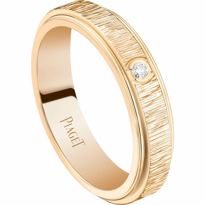 Bague Piaget Possession "Decor Palace" en or rose et diamant