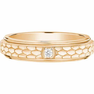 Bague Piaget Possession "Motif Serpent" en or rose et diamant