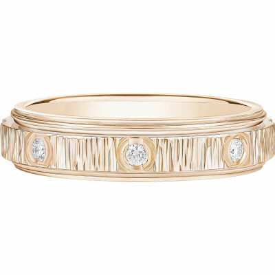 Bague Piaget Possession "Decor Palace" en or rose et diamants