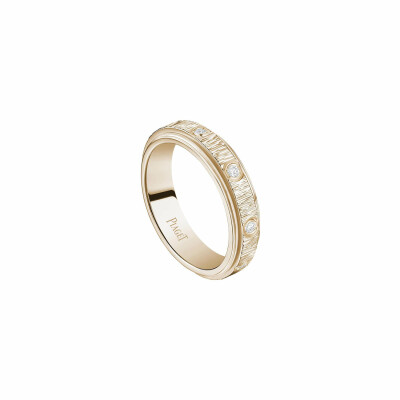 Bague Piaget Possession "Decor Palace" en or rose et diamants