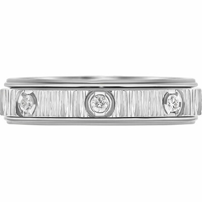 Bague Piaget Possession "Decor Palace" en or blanc et diamants