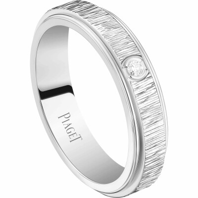 Bague Piaget Possession "Decor Palace" en or blanc et diamant