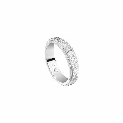 Bague Piaget Possession "Decor Palace" en or blanc et diamant