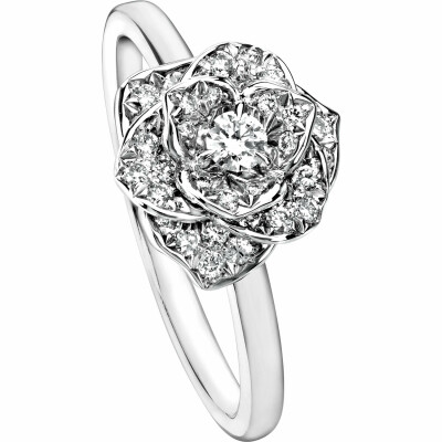 Bague Piaget Rose en or blanc et diamants