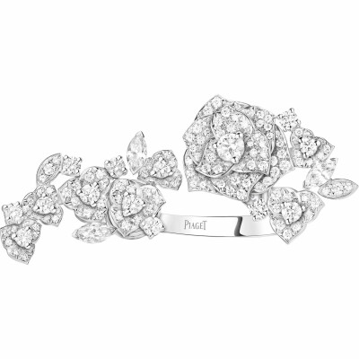 Bague Piaget Rose en or blanc et diamants