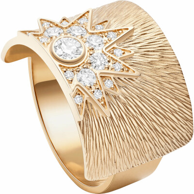 Bague Piaget Sunlight en or rose et diamants