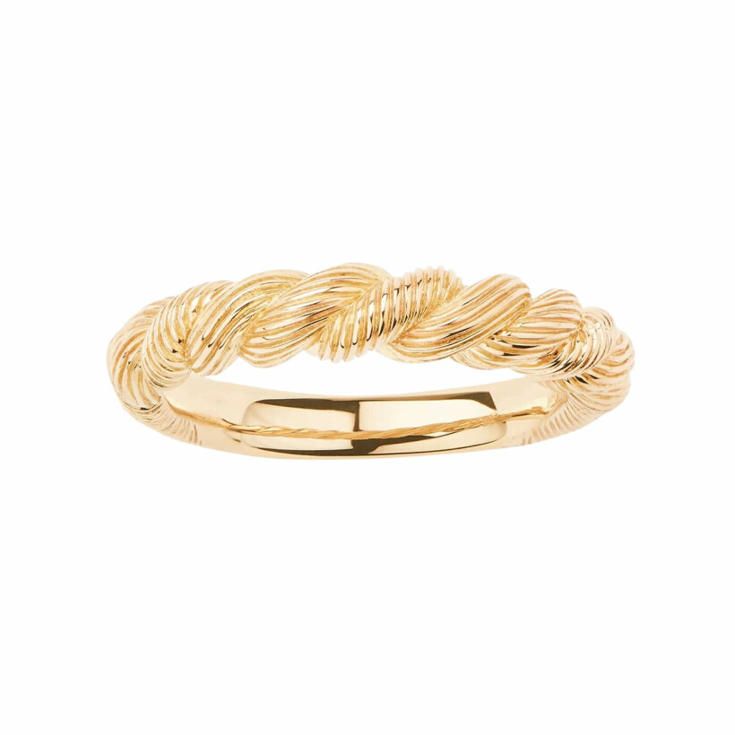 Dune de Poiray, yellow gold ring, small size