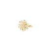 Bague Poiray Flower en or jaune et diamants