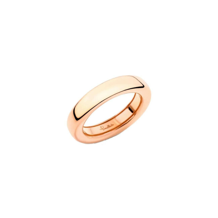 Bague Pomellato Iconica Extra Slim en or rose