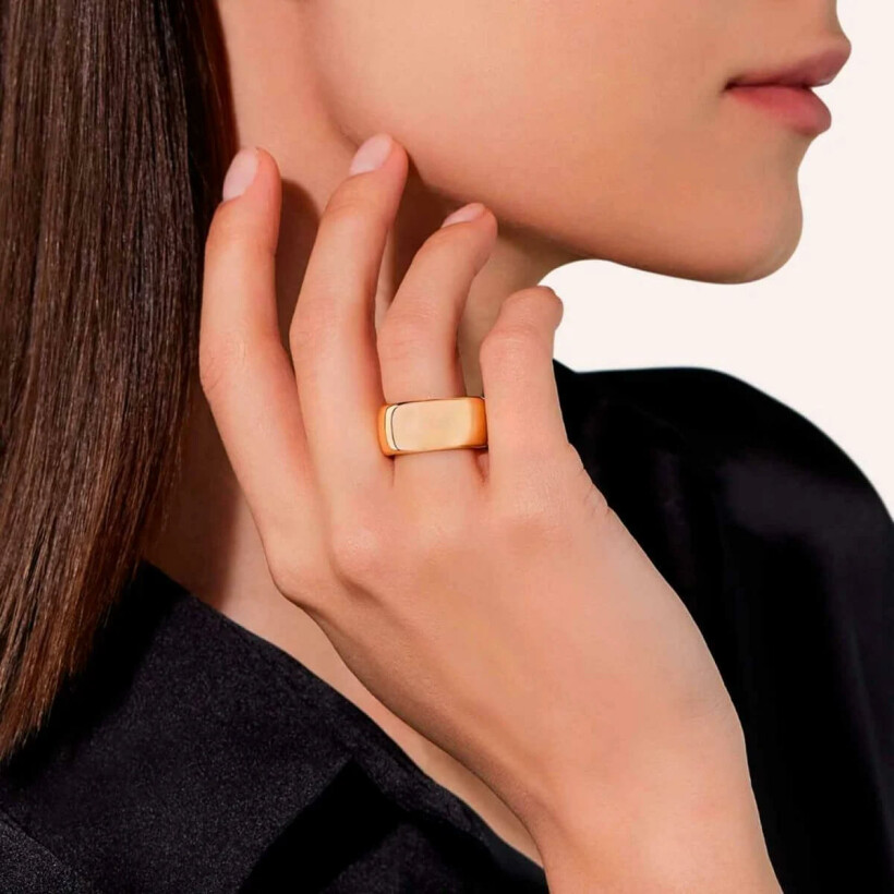 Bague Pomellato Iconica Medium-Large en or rose