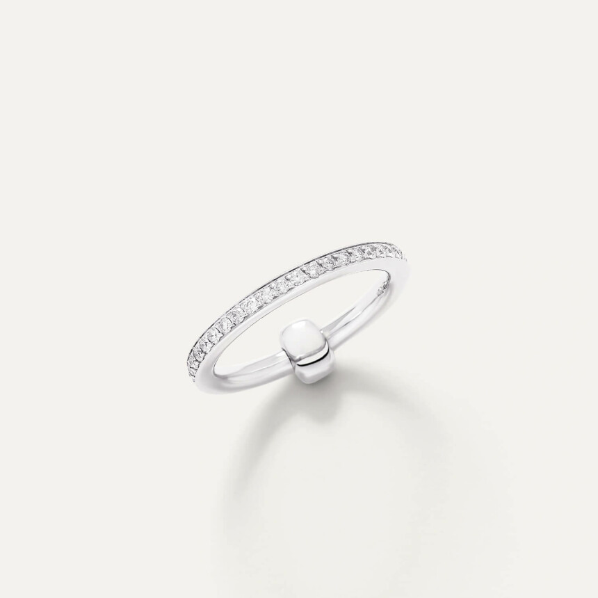 Bague Pomellato Together en or blanc et diamants