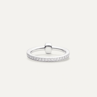 Bague Pomellato Together en or blanc et diamants