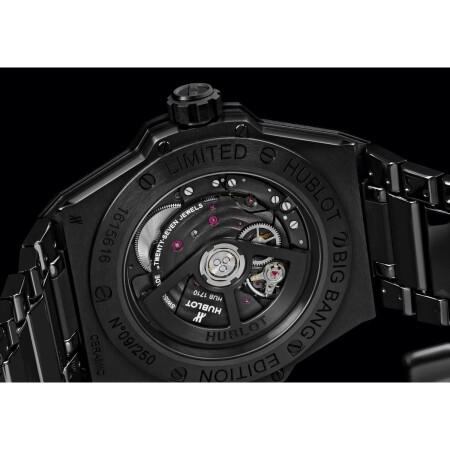 Montre Hublot Big Bang Integrated Time Only All Black 40mm