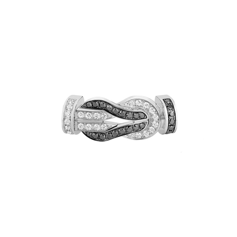 FRED Chance Infinie Buckle Large Model white gold and diamonds