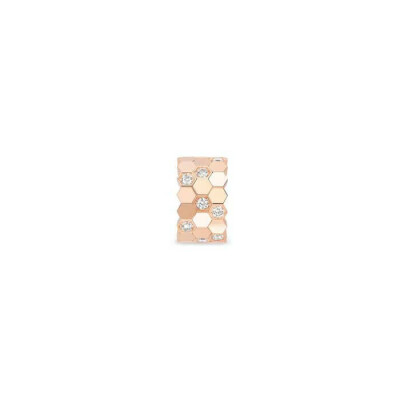 Mono-boucle d'oreille Chaumet Bee My Love en or rose et diamants