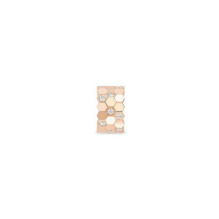 Mono-boucle d'oreille Chaumet Bee My Love en or rose et diamants