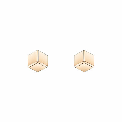 Chopard Ice Cube be Cube earrings, rose gold