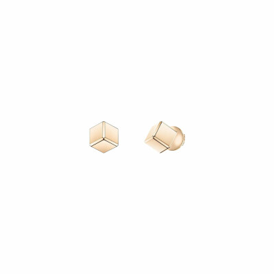 Chopard Ice Cube be Cube earrings, rose gold