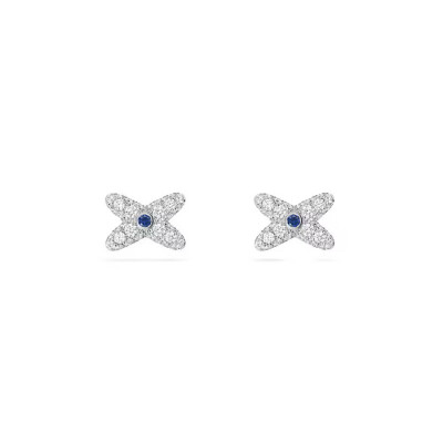 Chaumet Joséphine Rondes d’Aigrette earrings, white gold, sapphires and diamonds