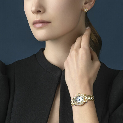 Boucles d'oreilles Chopard Happy Diamonds Icons en or jaune et diamants