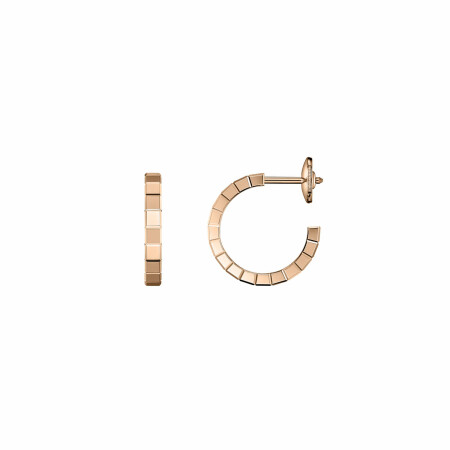 Chopard Ice Cube earrings, ethical rose gold