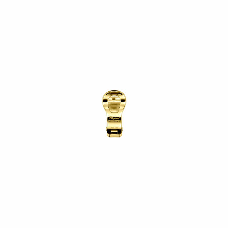 Chopard Ice Cube earring, ethical yellow gold