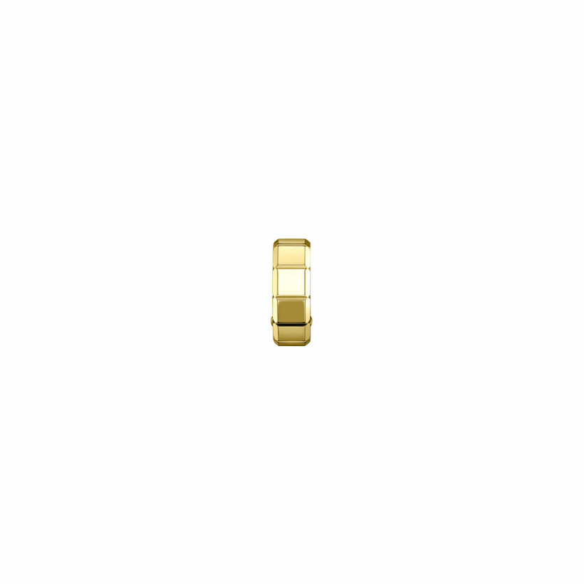Chopard Ice Cube earring, ethical yellow gold