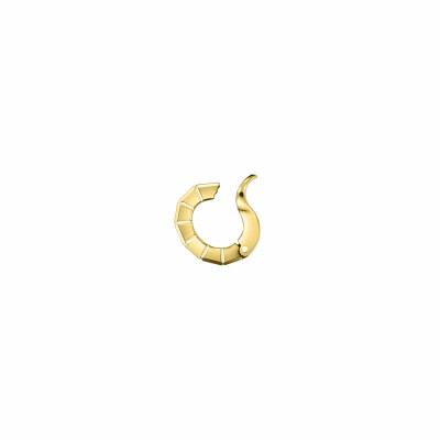 Chopard Ice Cube earring, ethical yellow gold