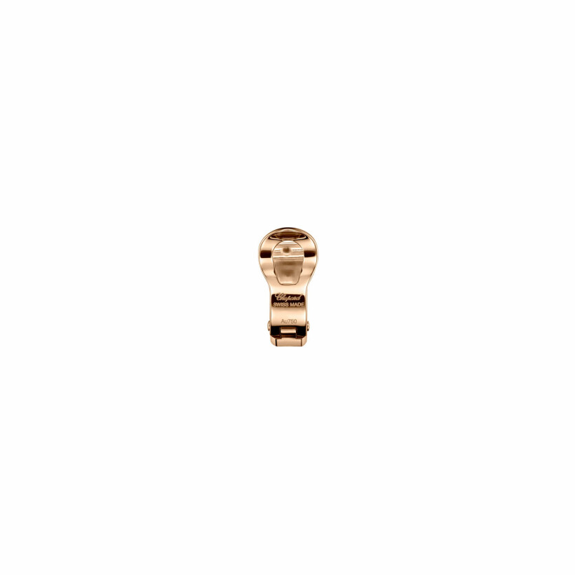 Chopard Ice Cube earring, ethical rose gold