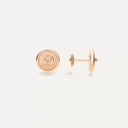 Pomellato Pom Pom Dot earrings, rose gold and diamonds