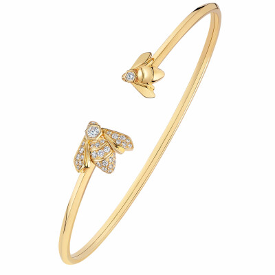 Bracelet Chaumet Bee de Chaumet en or jaune et diamants
