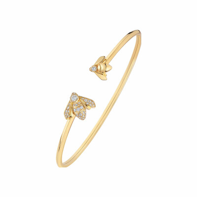 Bracelet Chaumet Bee de Chaumet en or jaune et diamants