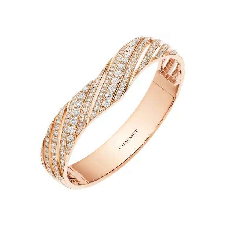 Bracelet Chaumet Joséphine Aigrette en or rose et diamants