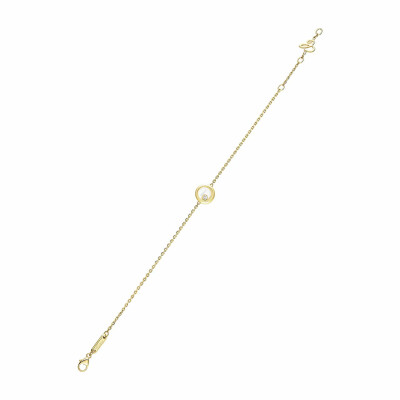 Chopard Happy Diamonds Icons bracelet, yellow gold and diamonds