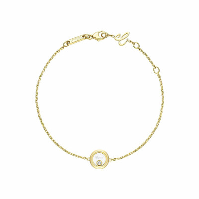 Chopard Happy Diamonds Icons bracelet, yellow gold and diamonds